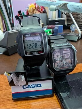Two New Casio Digital Watches